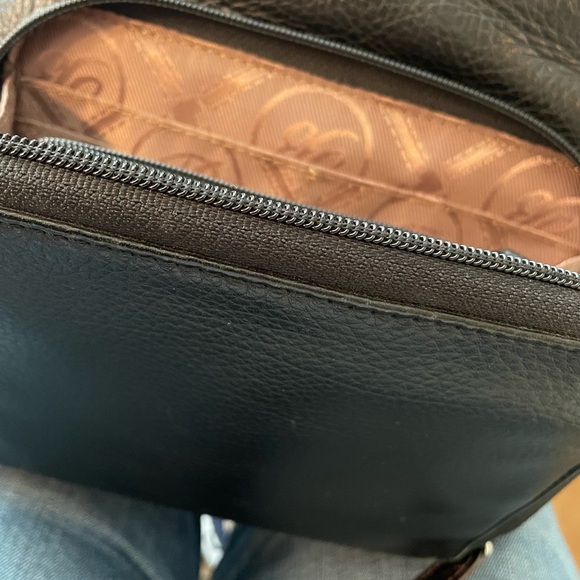 Brighton Leather Cross Body Bag - Picture 10 of 11